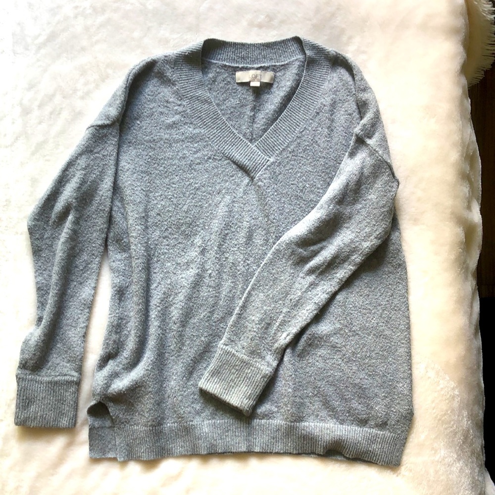 Slightly Oversized Grey Sweater